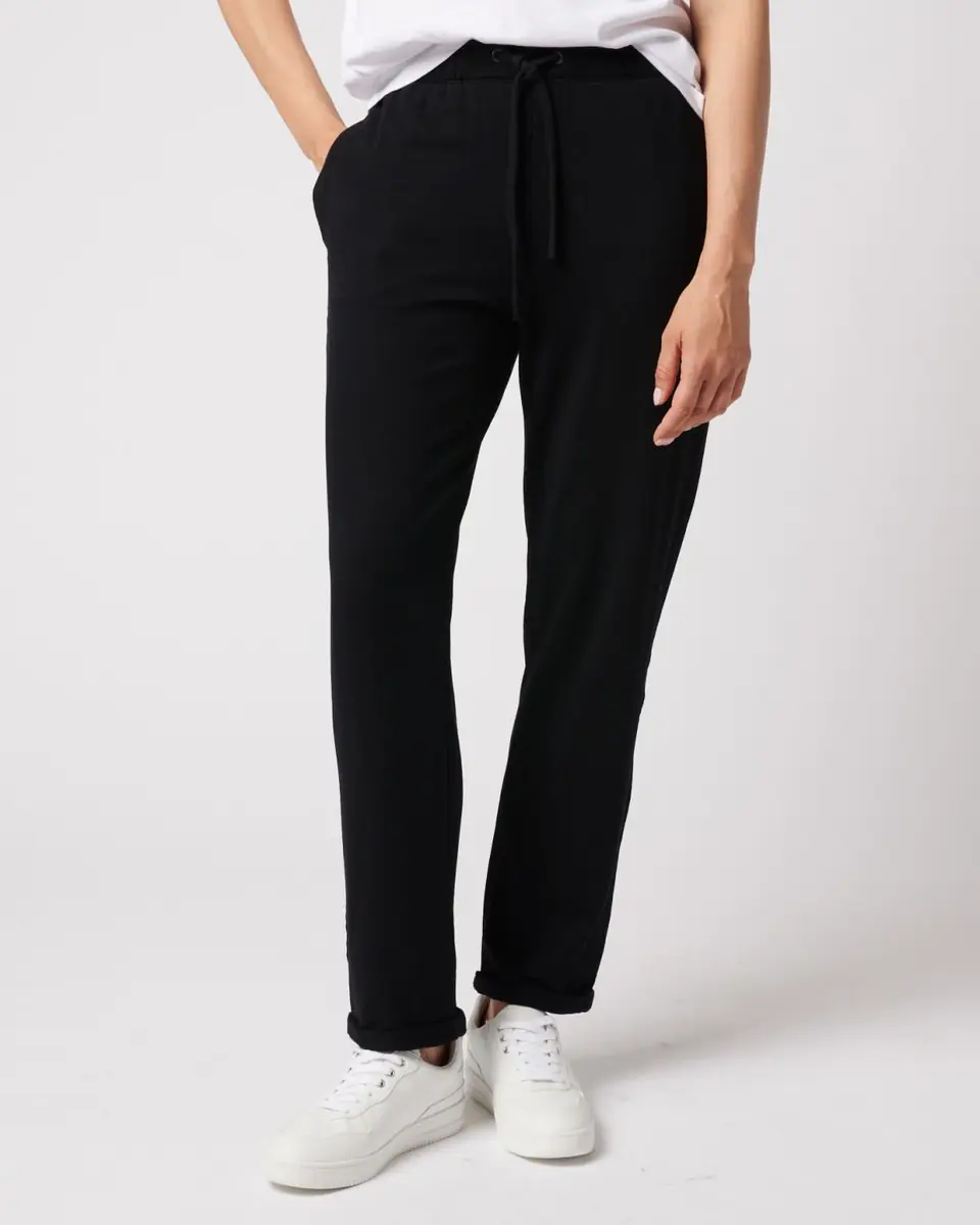 MAJESTIC FILATURES Drawstring French Terry Pants with Rolled Hem | Thumbnail 4 MAJESTIC FILATURES Drawstring French Terry Pants with Rolled Hem | Thumbnail 4