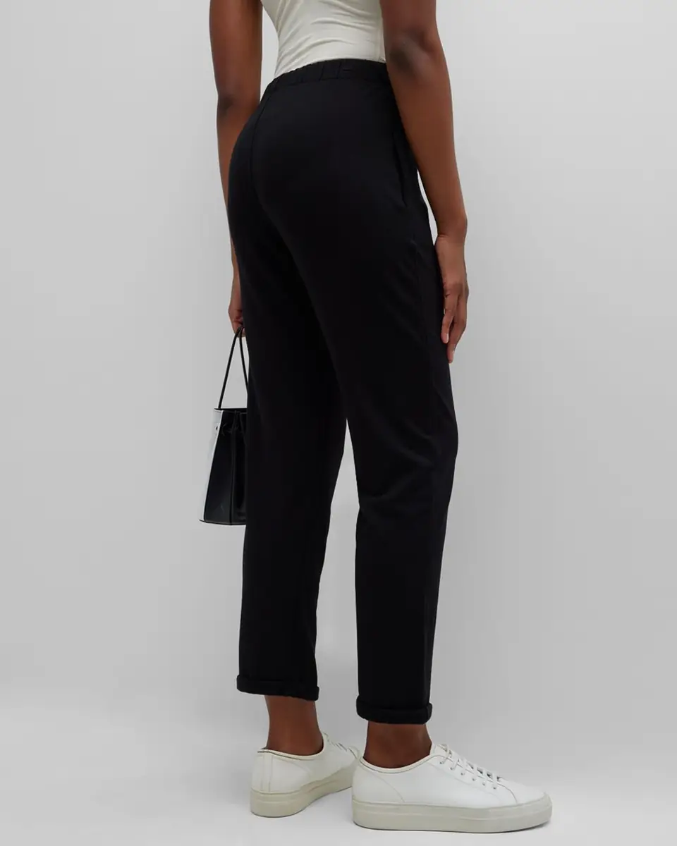 MAJESTIC FILATURES Drawstring French Terry Pants with Rolled Hem | Thumbnail 6 MAJESTIC FILATURES Drawstring French Terry Pants with Rolled Hem | Thumbnail 6