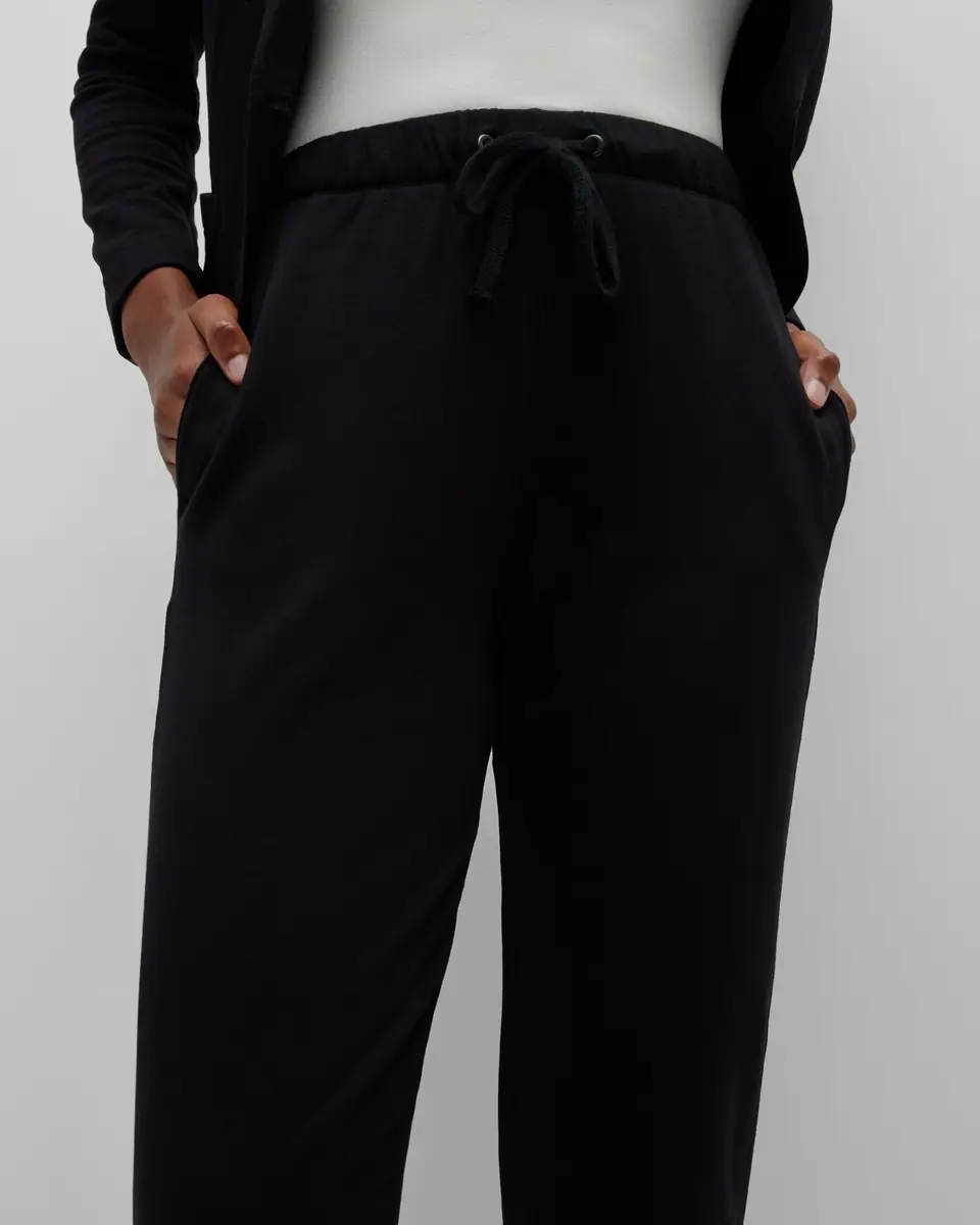 MAJESTIC FILATURES Drawstring French Terry Pants with Rolled Hem | Thumbnail 7 MAJESTIC FILATURES Drawstring French Terry Pants with Rolled Hem | Thumbnail 7