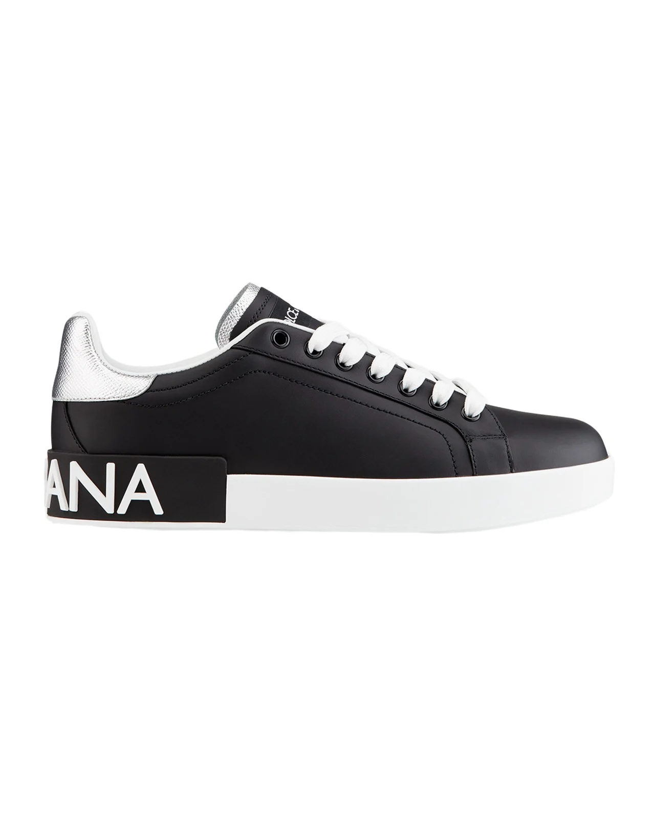 Leather Logo Low-Top Sneakers Leather Logo Low-Top Sneakers