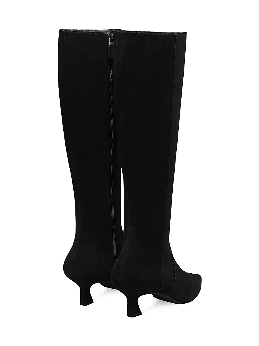 Stuart Weitzman Women's Vinnie 50MM Suede Boots | Thumbnail 3 Stuart Weitzman Women's Vinnie 50MM Suede Boots | Thumbnail 3
