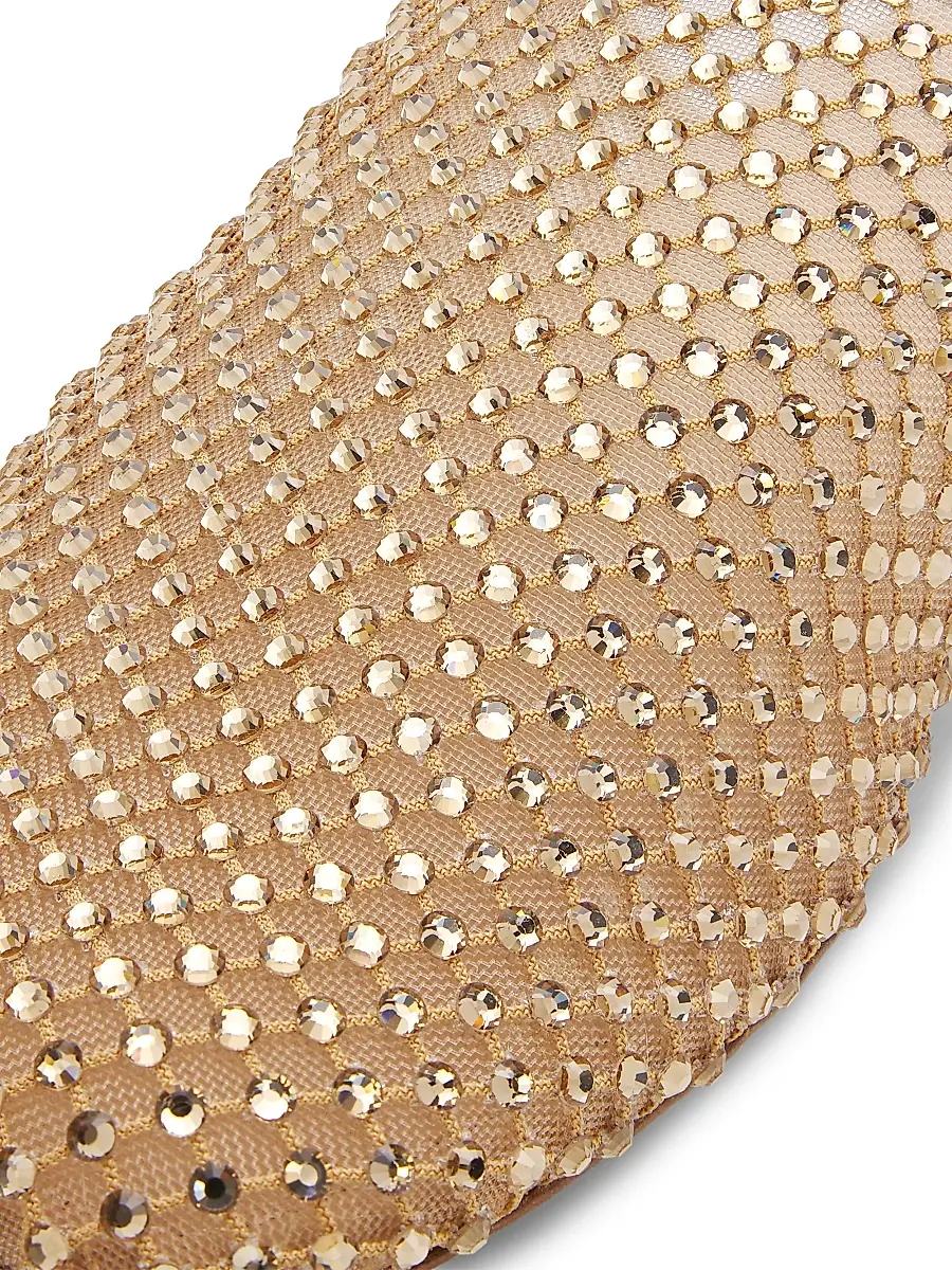 Stuart Weitzman Women's Bareitall Shine Crystal-Embellished Mules | Thumbnail 6 Stuart Weitzman Women's Bareitall Shine Crystal-Embellished Mules | Thumbnail 6