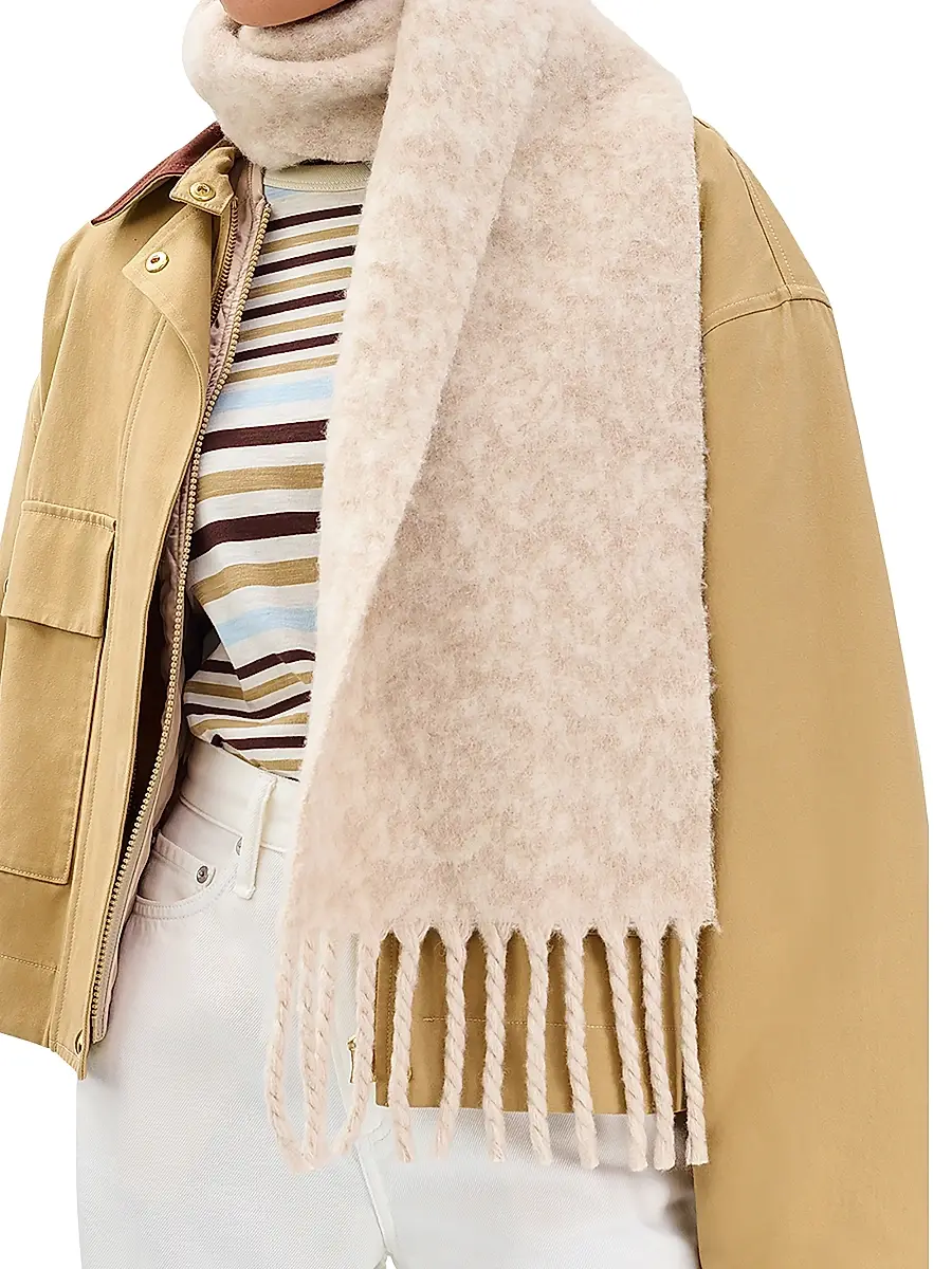 rag & bone Women's Nora Twisty Alpaca Wool Blend Scarf | Thumbnail 2 rag & bone Women's Nora Twisty Alpaca Wool Blend Scarf | Thumbnail 2