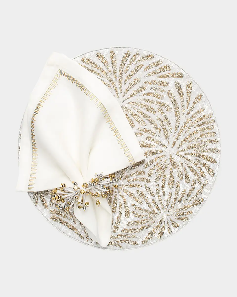 Kim Seybert Jardin Linen Napkin | Thumbnail 3 Kim Seybert Jardin Linen Napkin | Thumbnail 3