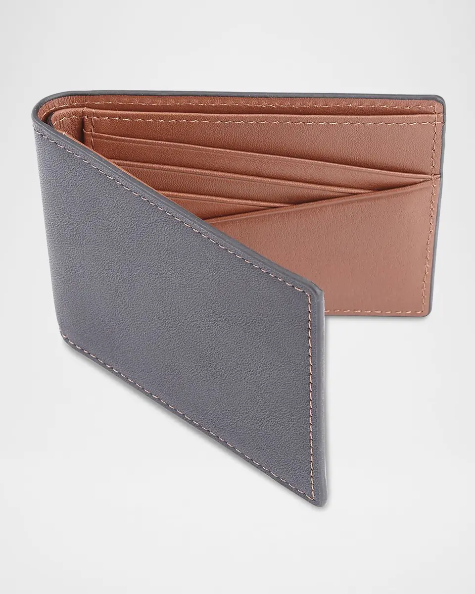 Royce New York RFID Blocking Bifold Wallet, Personalized | Thumbnail 2