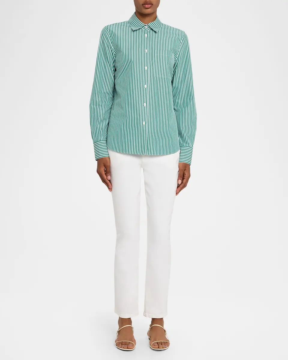 Lafayette 148 New York High Rise Straight Ankle Reeve Jean | Thumbnail 2 Lafayette 148 New York High Rise Straight Ankle Reeve Jean | Thumbnail 2