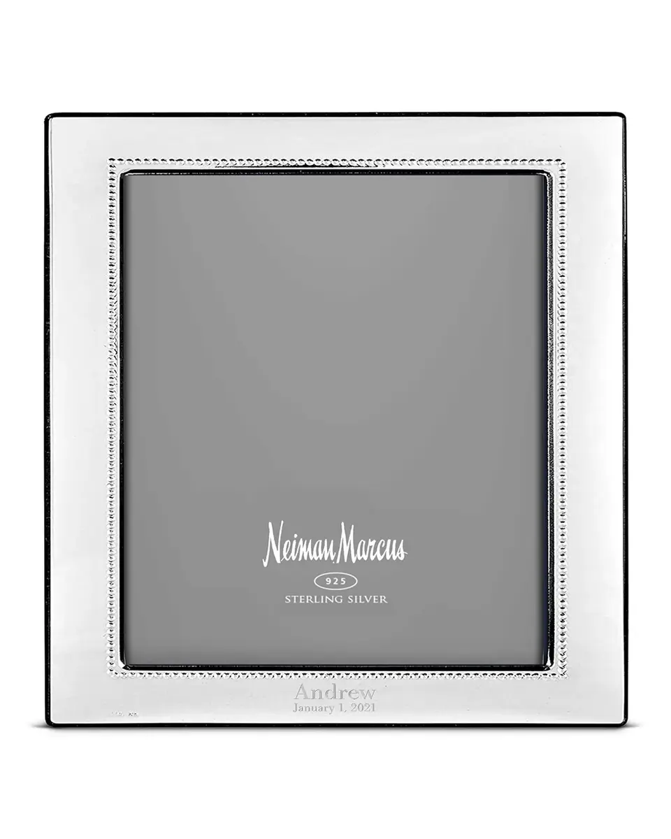 Cunill America Beaded Personalized Frame, 8" x 10" | Thumbnail 2 Cunill America Beaded Personalized Frame, 8" x 10" | Thumbnail 2