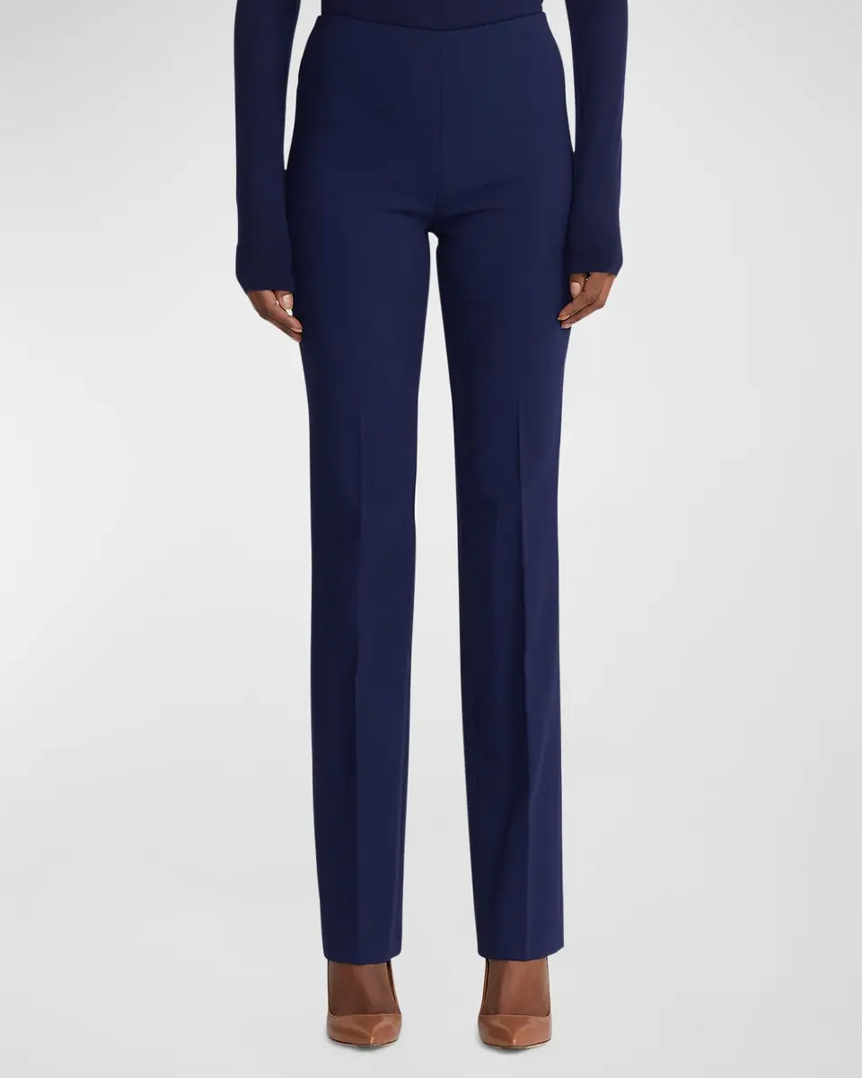 Ralph Lauren Collection Alandra Stretch Wool Pants | Thumbnail 4