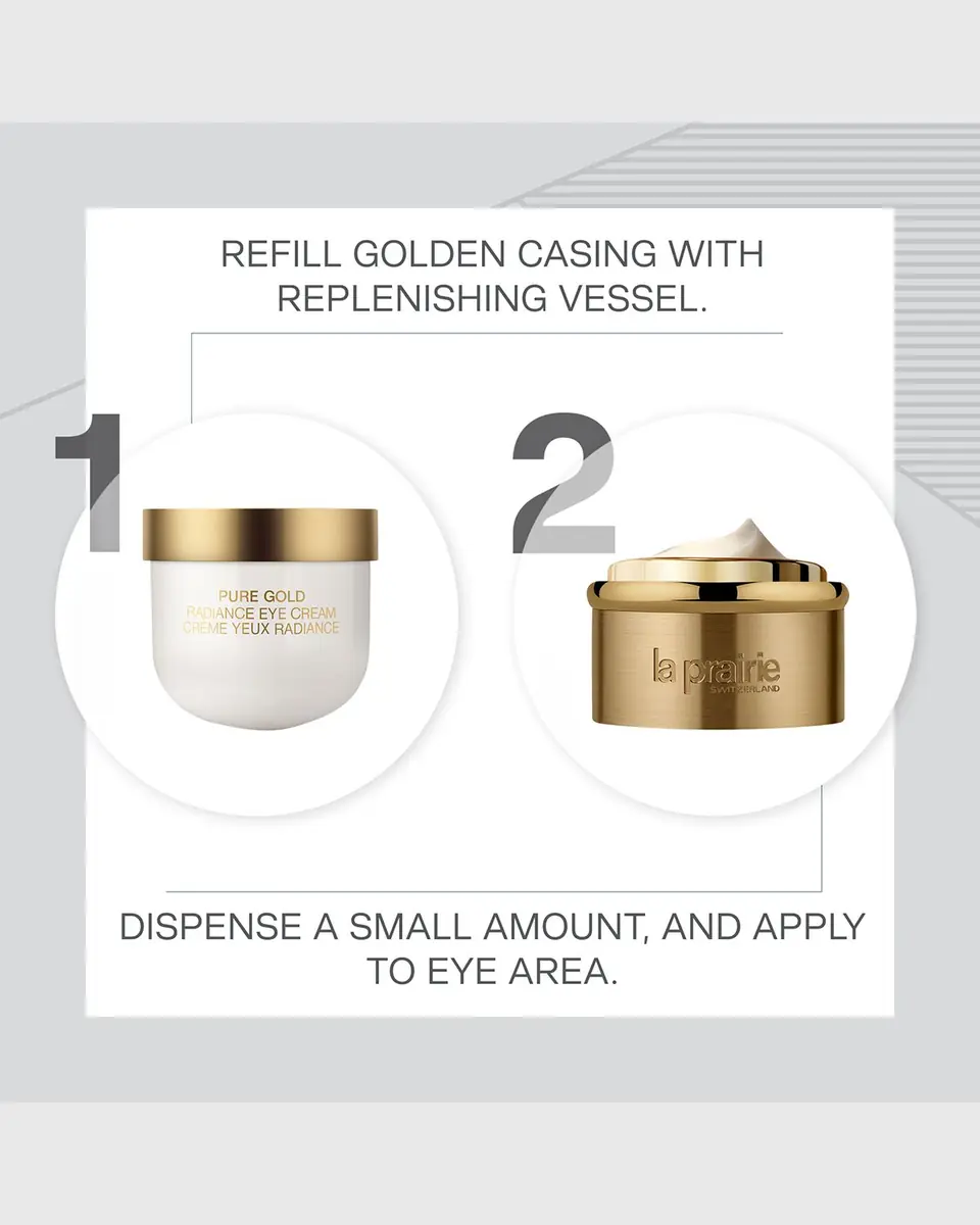 La Prairie Pure Gold Radiance Eye Cream Refill, 0.7 oz. | Thumbnail 3 La Prairie Pure Gold Radiance Eye Cream Refill, 0.7 oz. | Thumbnail 3