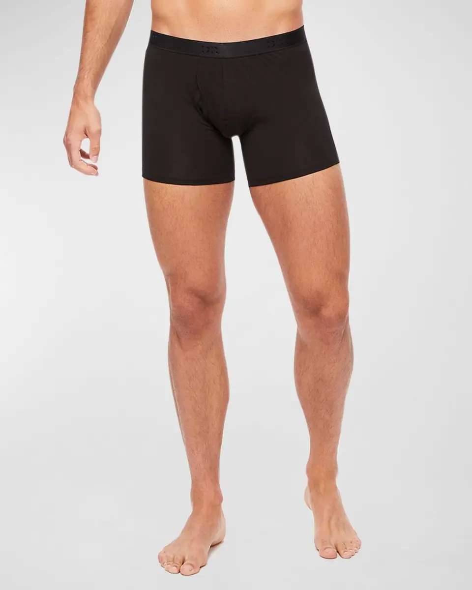 Derek Rose Men's Jack Cotton Boxer Briefs | Thumbnail 2 Derek Rose Men's Jack Cotton Boxer Briefs | Thumbnail 2