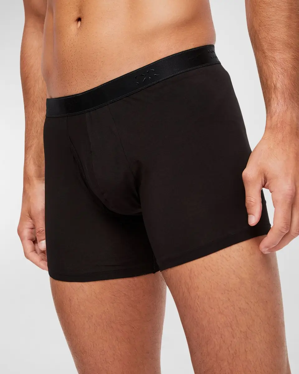 Derek Rose Men's Jack Cotton Boxer Briefs | Thumbnail 4 Derek Rose Men's Jack Cotton Boxer Briefs | Thumbnail 4