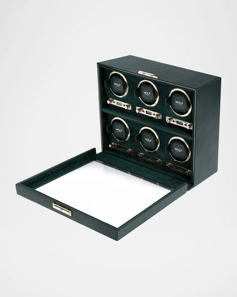 Wolf British Racing 6-Piece Watch Winder | Thumbnail 2 Wolf British Racing 6-Piece Watch Winder | Thumbnail 2