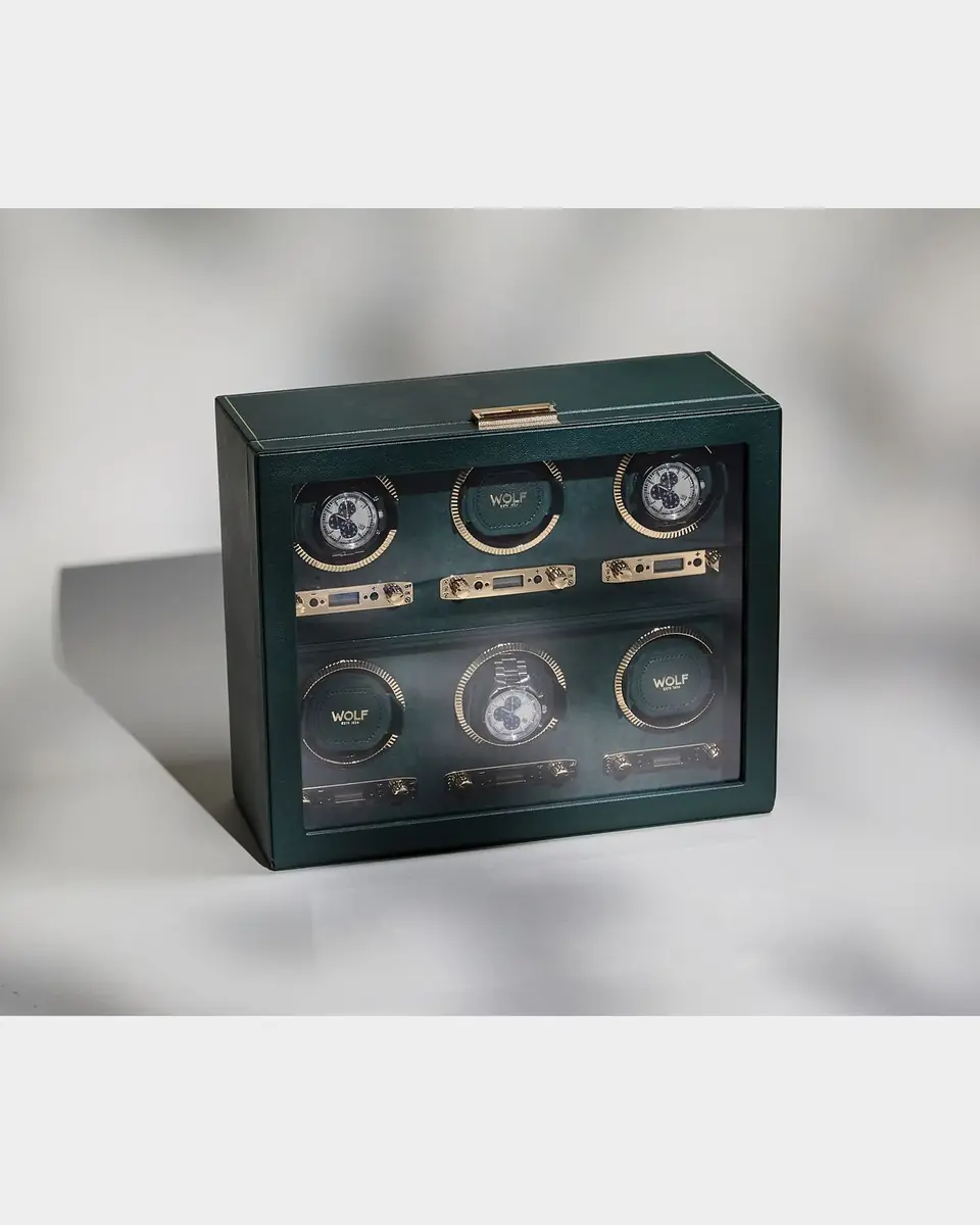 Wolf British Racing 6-Piece Watch Winder | Thumbnail 4 Wolf British Racing 6-Piece Watch Winder | Thumbnail 4
