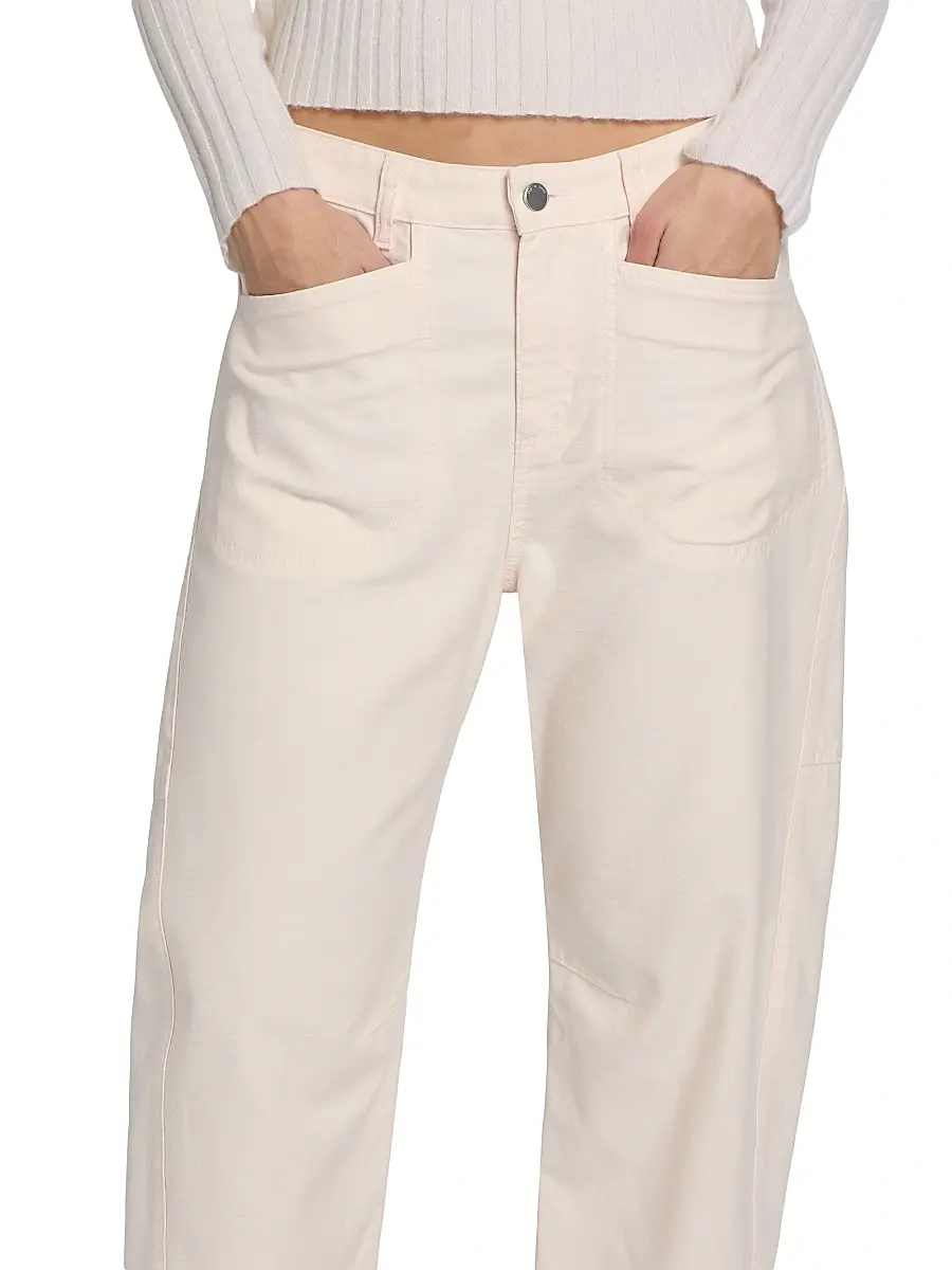 rag & bone Women's Stevie Utility Tapered Cotton Pants | Thumbnail 6 rag & bone Women's Stevie Utility Tapered Cotton Pants | Thumbnail 6