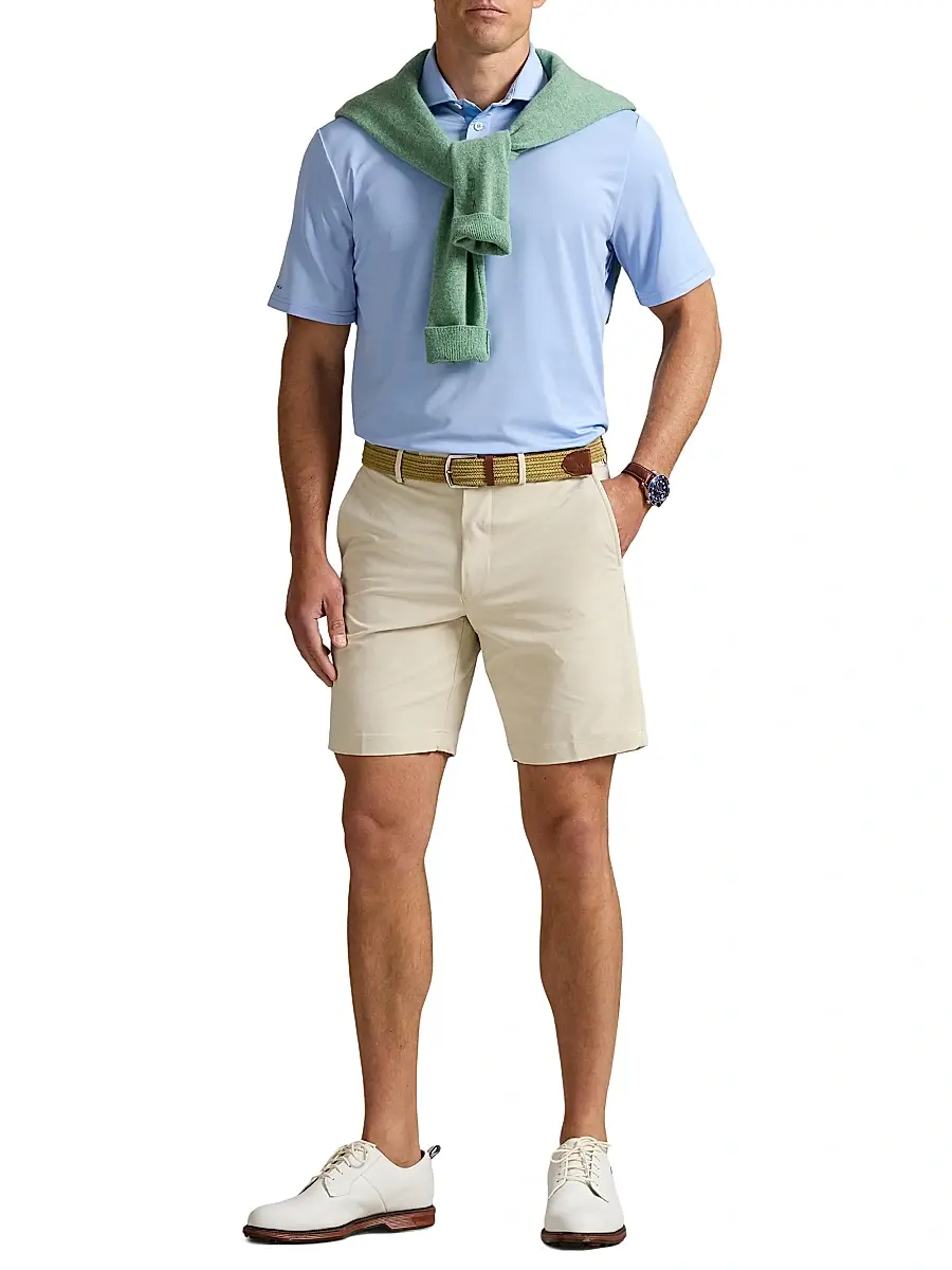 Polo Ralph Lauren Men's Tab Waist Tailored Shorts | Thumbnail 2 Polo Ralph Lauren Men's Tab Waist Tailored Shorts | Thumbnail 2