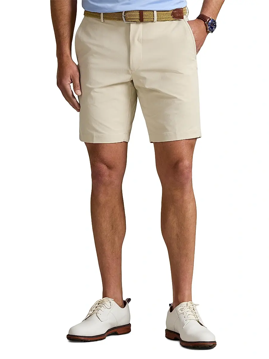 Polo Ralph Lauren Men's Tab Waist Tailored Shorts | Thumbnail 3 Polo Ralph Lauren Men's Tab Waist Tailored Shorts | Thumbnail 3