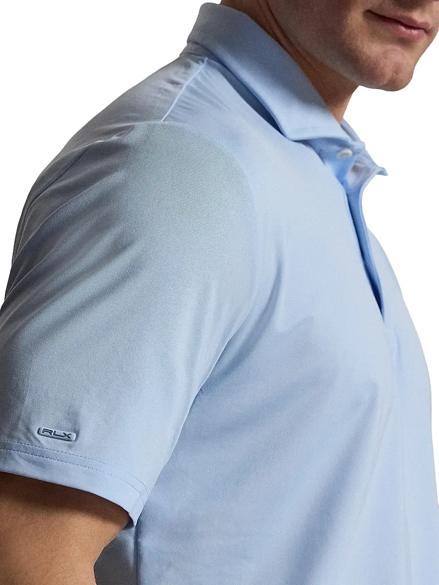 Polo Ralph Lauren Men's Lightweight Airflow Jersey Short-Sleeve Polo Shirt | Thumbnail 6