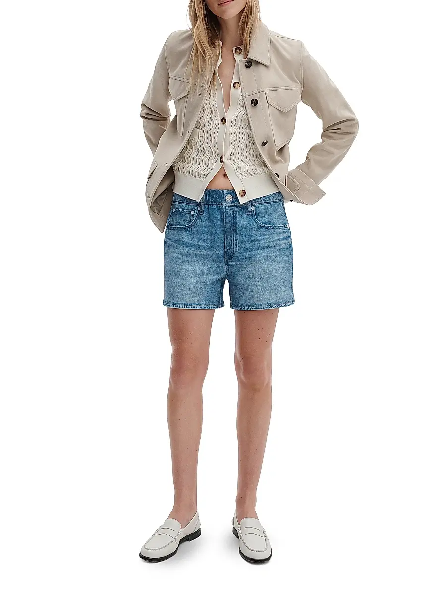 rag & bone Women's rb Miramar Terry Walking Shorts | Thumbnail 2 rag & bone Women's rb Miramar Terry Walking Shorts | Thumbnail 2