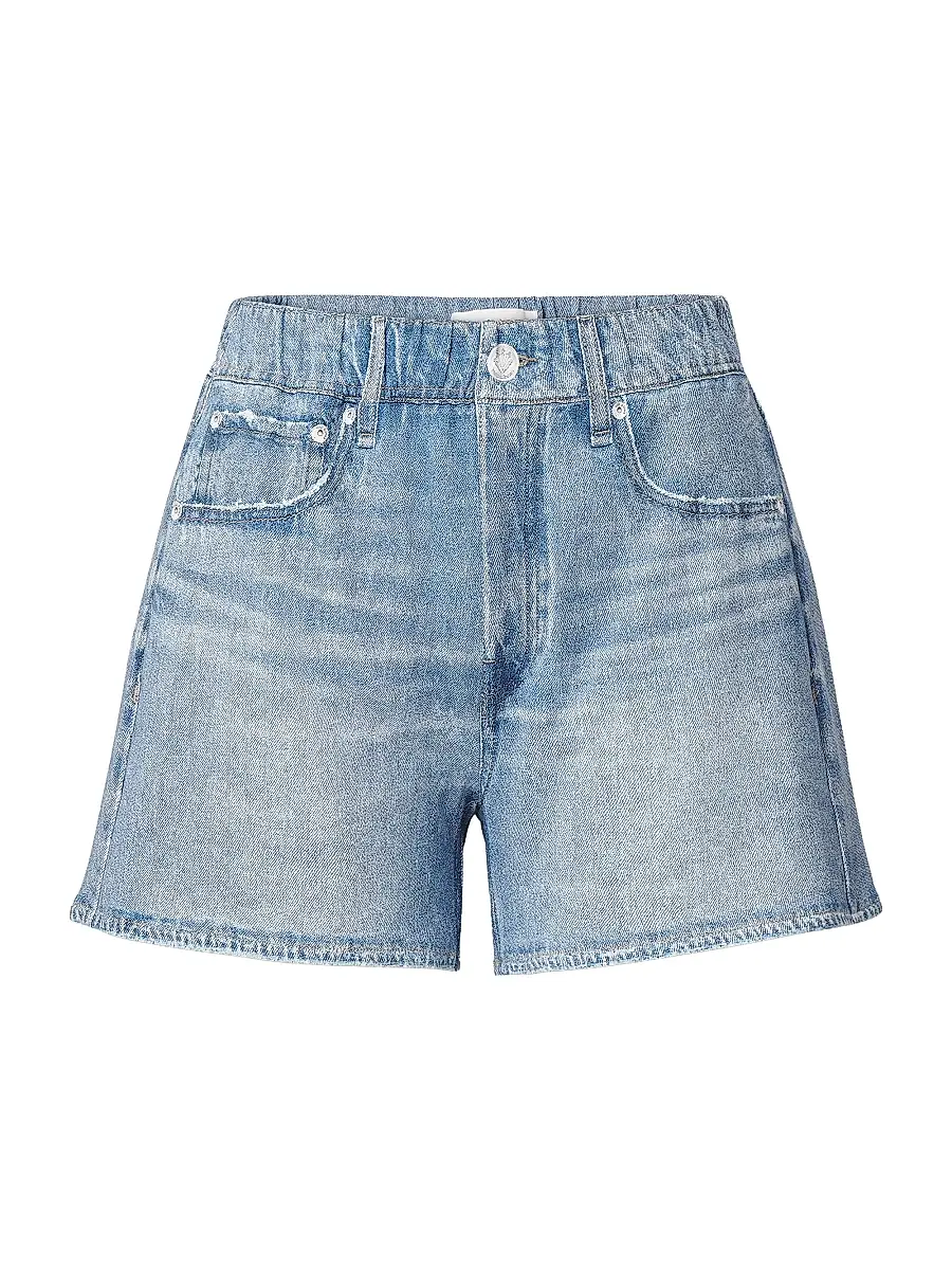 rag & bone Women's rb Miramar Terry Walking Shorts - Morse | Image 1 rag & bone Women's rb Miramar Terry Walking Shorts - Morse | Image 1