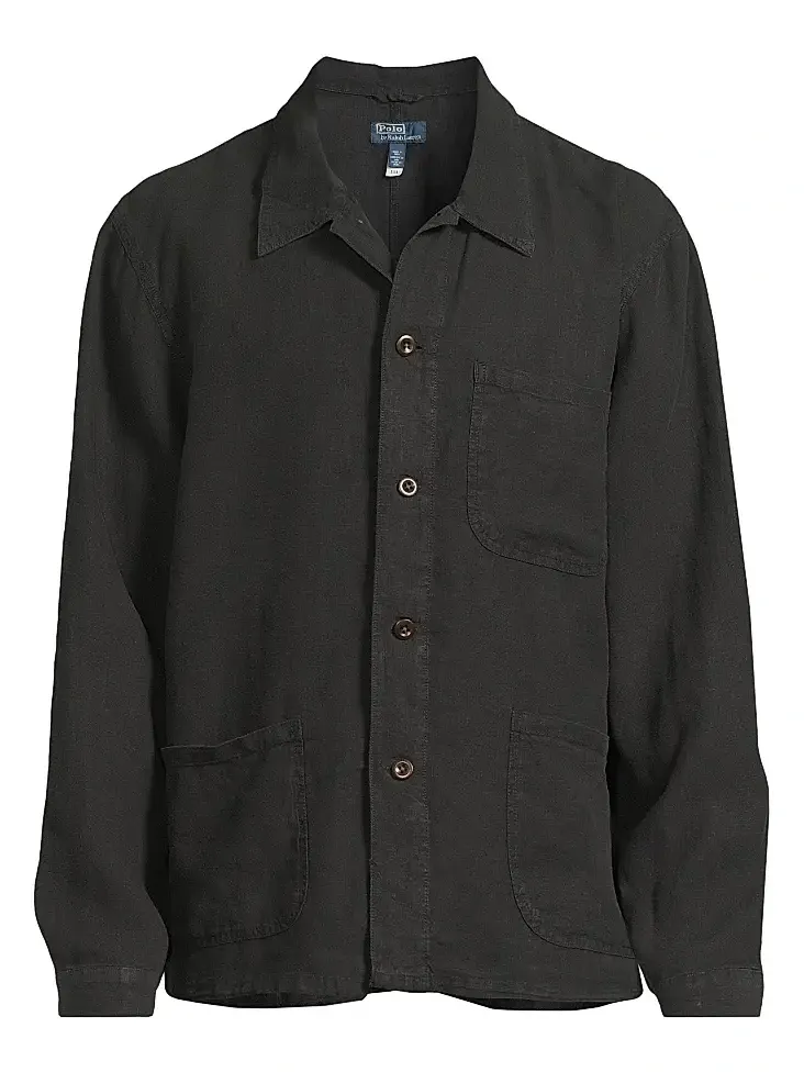 Polo Ralph Lauren Men's Linen Utility Jacket
