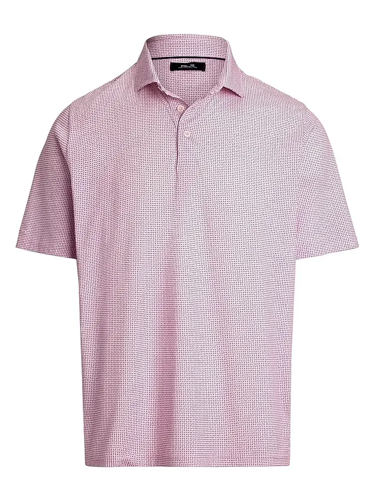Men's Luxury Perforated Polo Shirt