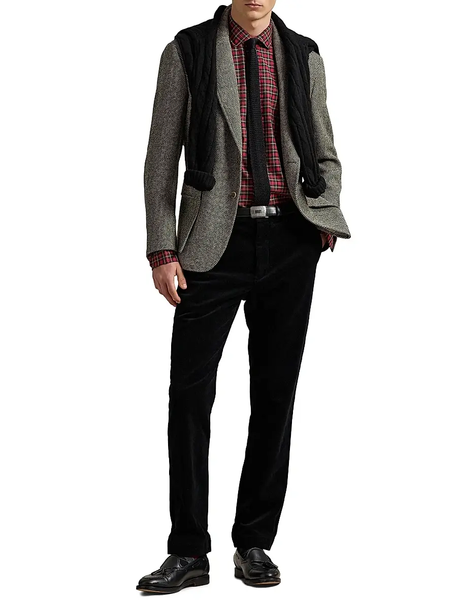 Polo Ralph Lauren Men's Corduroy Straight-Leg Pants | Thumbnail 2 Polo Ralph Lauren Men's Corduroy Straight-Leg Pants | Thumbnail 2