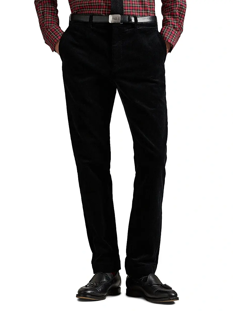 Polo Ralph Lauren Men's Corduroy Straight-Leg Pants | Thumbnail 3 Polo Ralph Lauren Men's Corduroy Straight-Leg Pants | Thumbnail 3