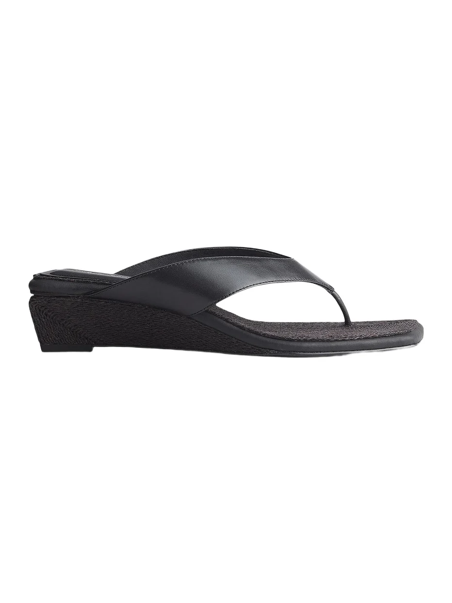 Women's Jo Leather Thong Wedge Sandals Women's Jo Leather Thong Wedge Sandals