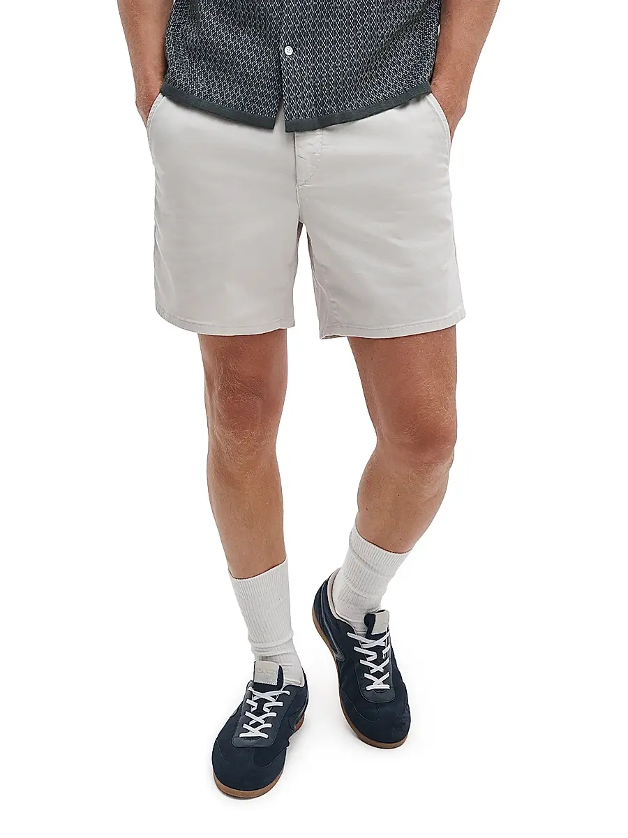 rag & bone Men's Stretch-Cotton Chino Shorts | Thumbnail 3 rag & bone Men's Stretch-Cotton Chino Shorts | Thumbnail 3