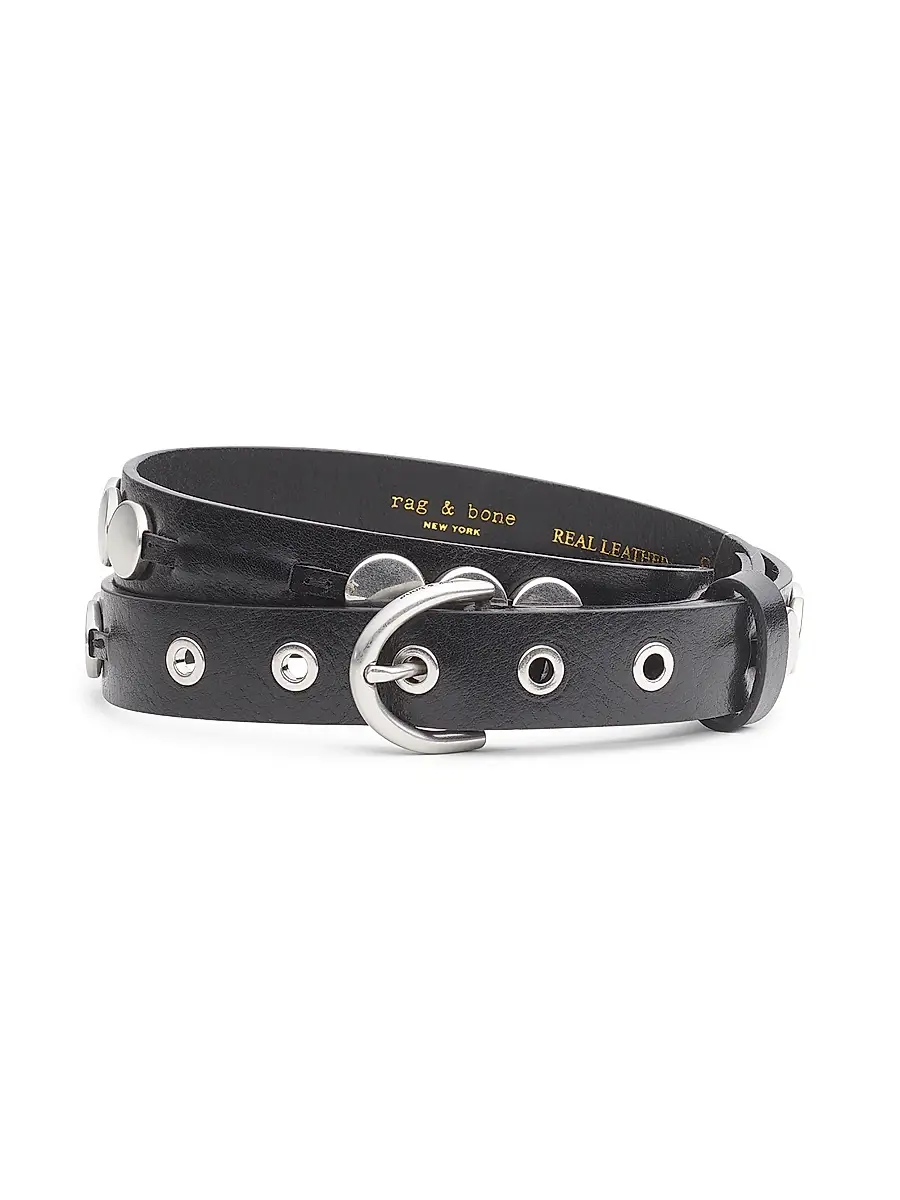 rag & bone Women's Luna Embellished Belt
