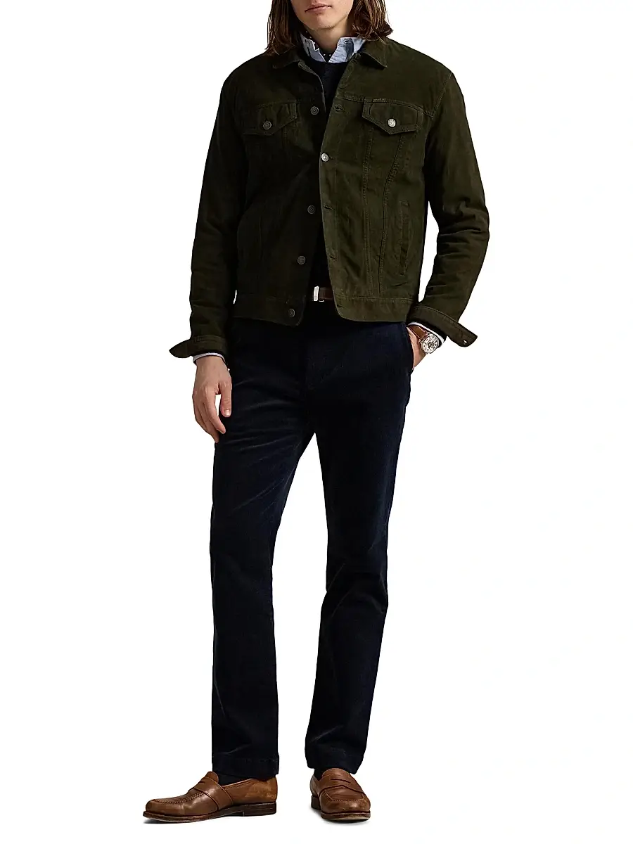 Polo Ralph Lauren Men's Corduroy Straight-Leg Pants | Thumbnail 2 Polo Ralph Lauren Men's Corduroy Straight-Leg Pants | Thumbnail 2