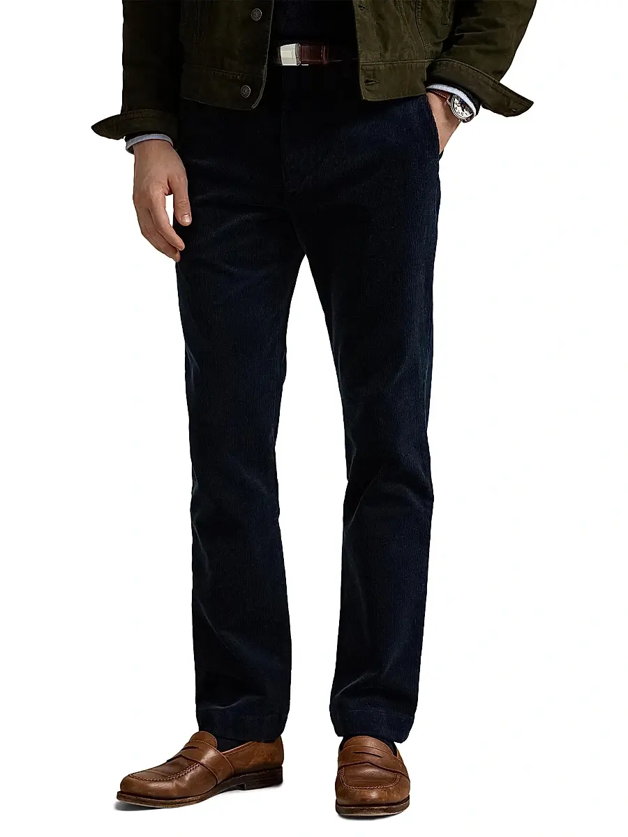 Polo Ralph Lauren Men's Corduroy Straight-Leg Pants | Thumbnail 3 Polo Ralph Lauren Men's Corduroy Straight-Leg Pants | Thumbnail 3
