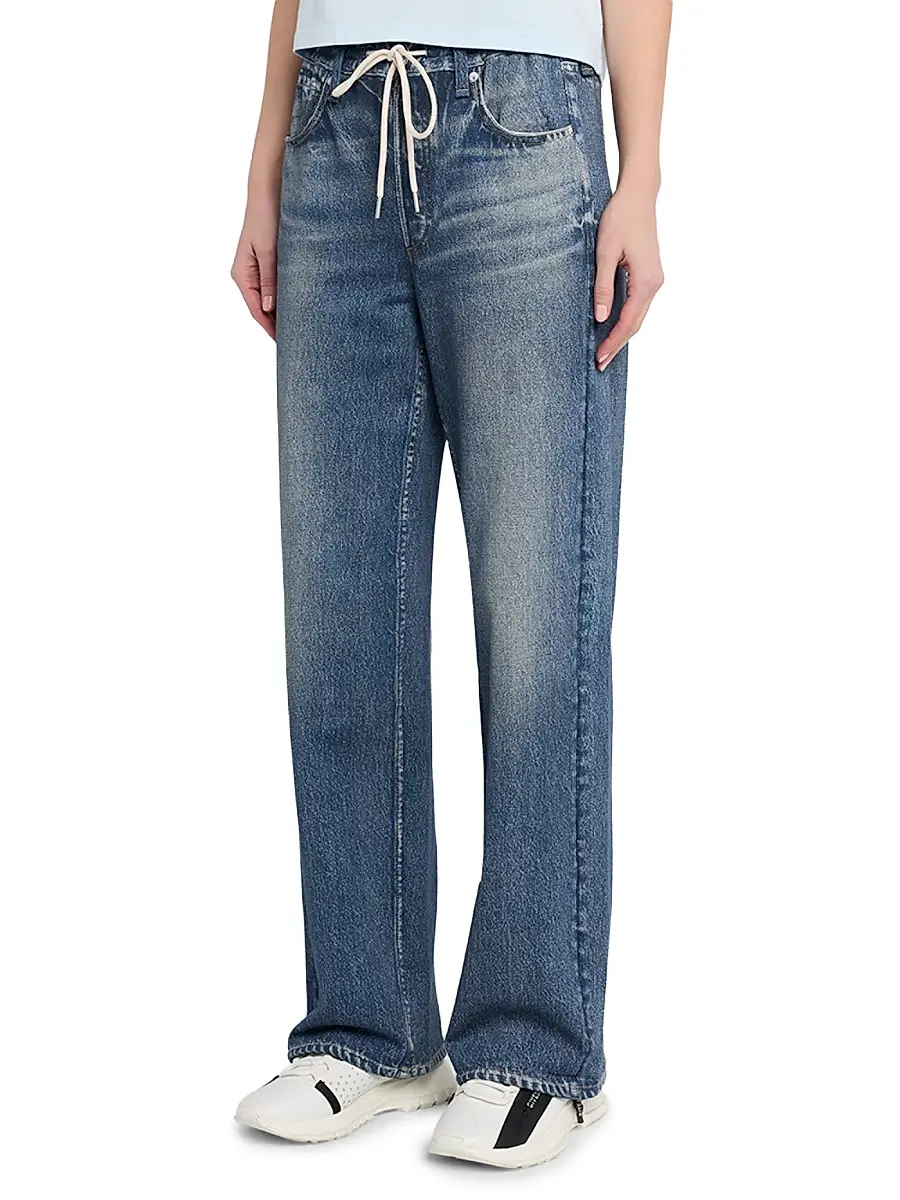 rag & bone Women's rb Miramar Terry Wide-Leg Pants | Thumbnail 3 rag & bone Women's rb Miramar Terry Wide-Leg Pants | Thumbnail 3