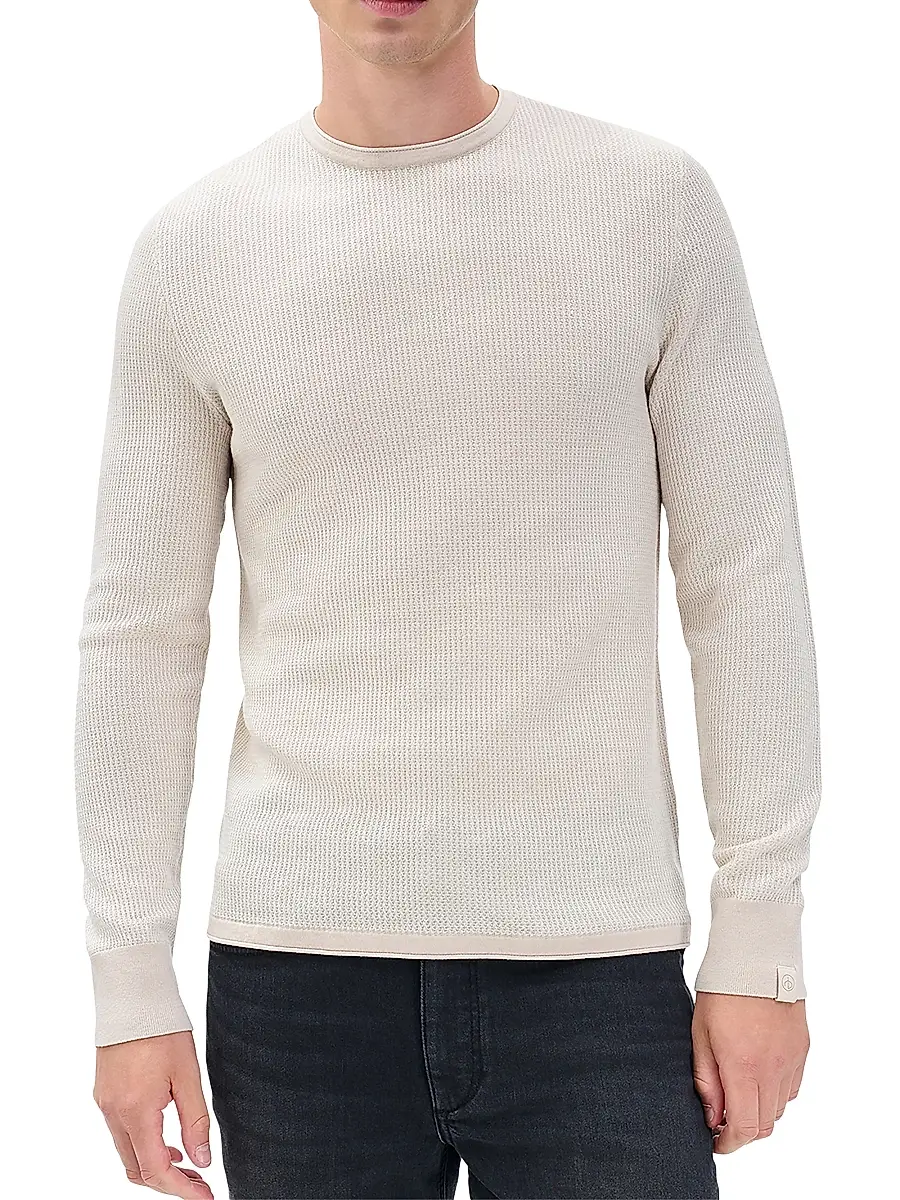 rag & bone Men's Gregory Wool-Blend Crewneck Sweater | Thumbnail 3 rag & bone Men's Gregory Wool-Blend Crewneck Sweater | Thumbnail 3