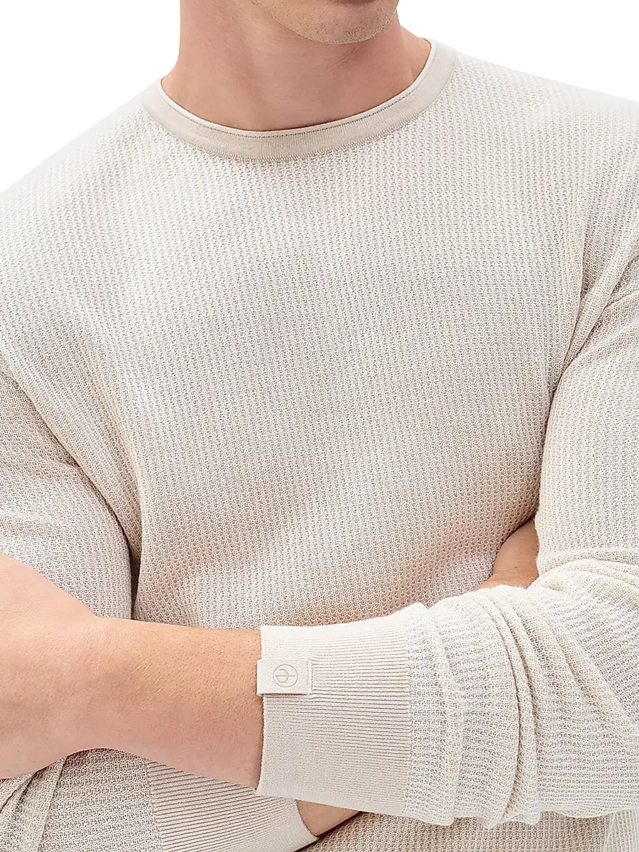 rag & bone Men's Gregory Wool-Blend Crewneck Sweater | Thumbnail 6 rag & bone Men's Gregory Wool-Blend Crewneck Sweater | Thumbnail 6