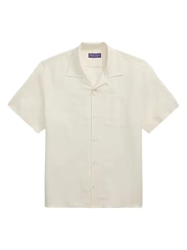 Men's Silk-Linen Camp Shirt Men's Silk-Linen Camp Shirt