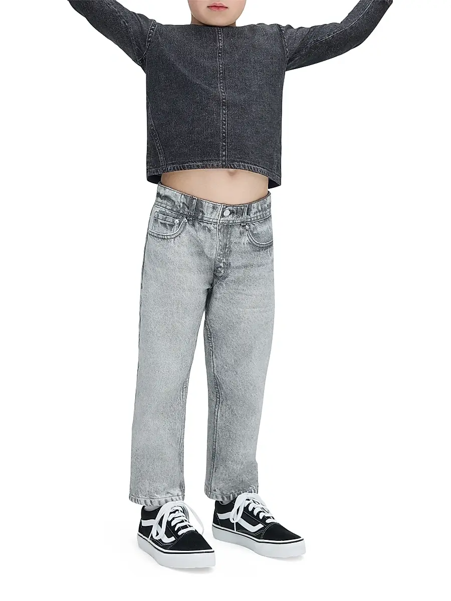 rag & bone Unisex Kid's Mini Miramar Straight-Leg Pants | Thumbnail 2