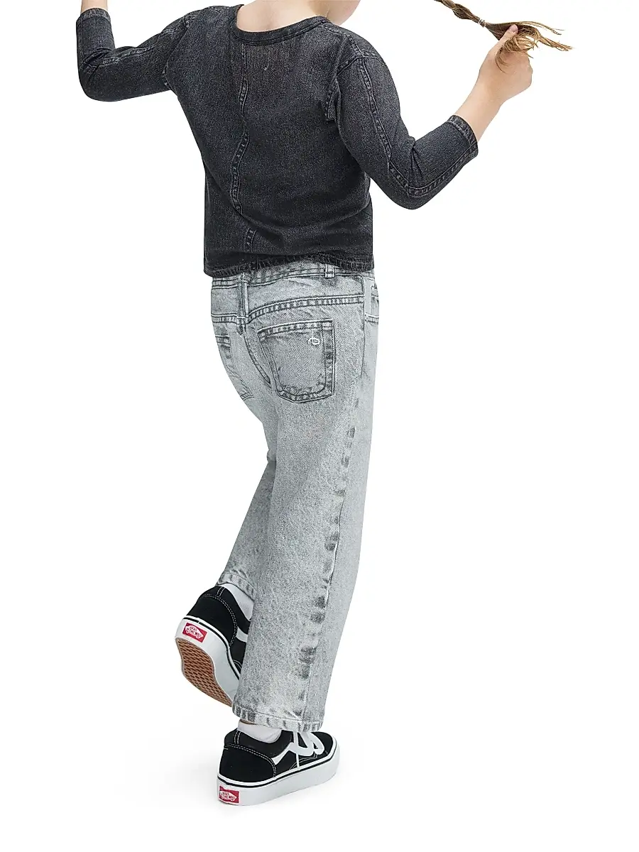 rag & bone Unisex Kid's Mini Miramar Straight-Leg Pants | Thumbnail 3