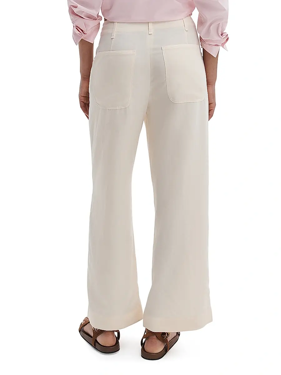 rag & bone Women's Allison Linen-Blend Pants | Thumbnail 4 rag & bone Women's Allison Linen-Blend Pants | Thumbnail 4