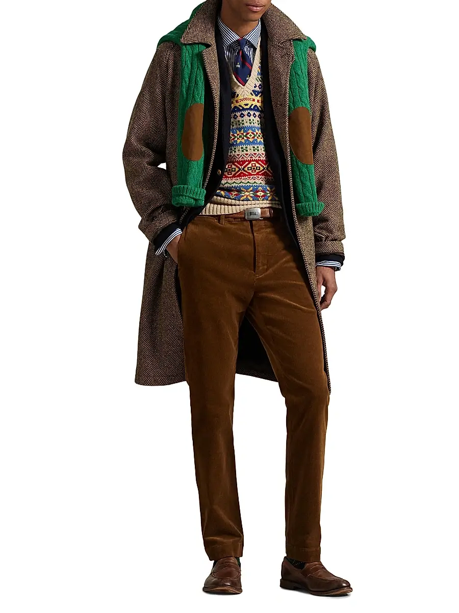 Polo Ralph Lauren Men's Corduroy Straight-Leg Pants | Thumbnail 2 Polo Ralph Lauren Men's Corduroy Straight-Leg Pants | Thumbnail 2