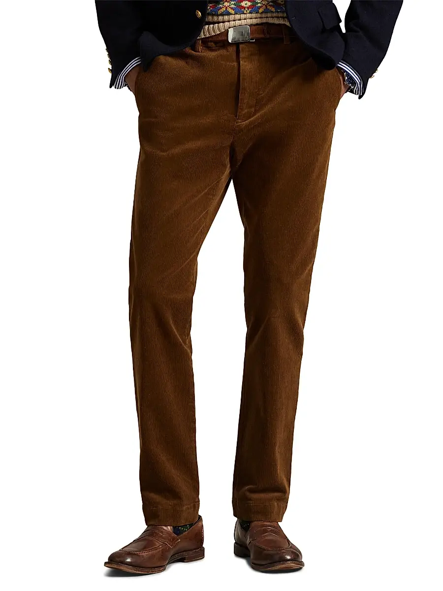 Polo Ralph Lauren Men's Corduroy Straight-Leg Pants | Thumbnail 3 Polo Ralph Lauren Men's Corduroy Straight-Leg Pants | Thumbnail 3