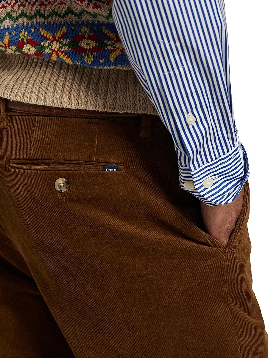 Polo Ralph Lauren Men's Corduroy Straight-Leg Pants | Thumbnail 5 Polo Ralph Lauren Men's Corduroy Straight-Leg Pants | Thumbnail 5