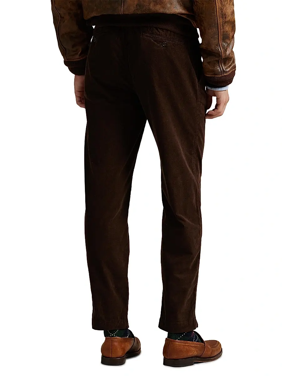 Polo Ralph Lauren Men's Stretch-Cotton Drawstring Pants | Thumbnail 4 Polo Ralph Lauren Men's Stretch-Cotton Drawstring Pants | Thumbnail 4