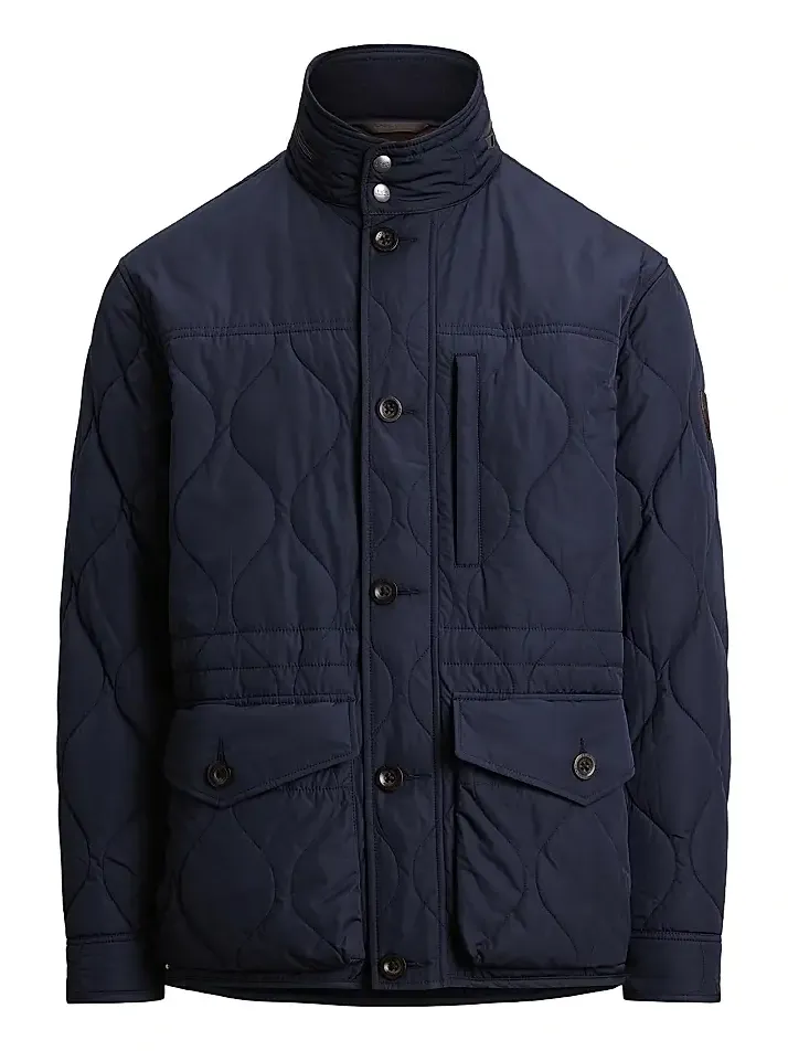 Men's Eastham Quilted Hooded Field Jacket Men's Eastham Quilted Hooded Field Jacket