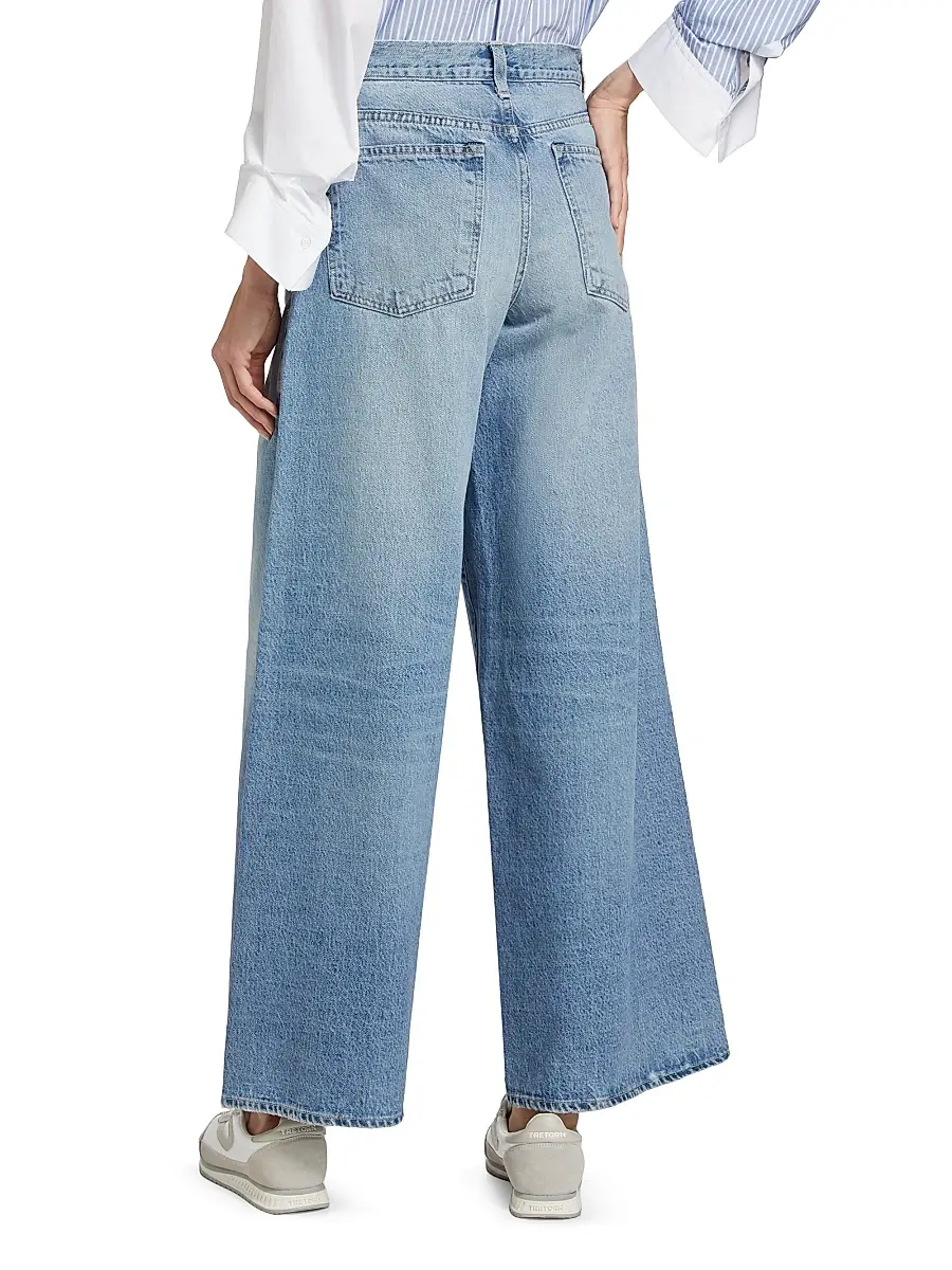 TWP Women's Tiny Dancer Wide-Leg Jeans | Thumbnail 5
