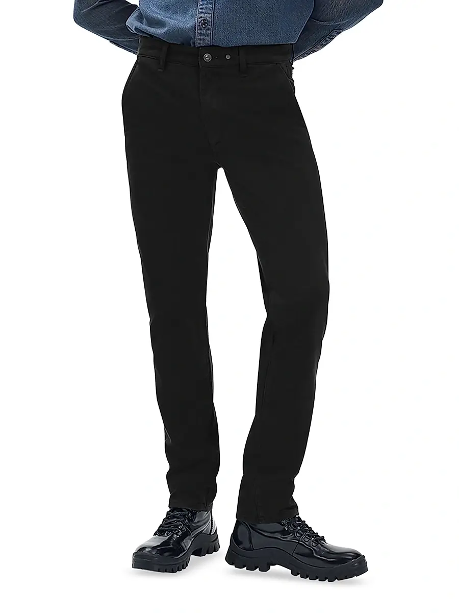 rag & bone Men's Fit 3 Stretch-Twill Mid-Rise Straight-Leg Chino Pants | Thumbnail 3 rag & bone Men's Fit 3 Stretch-Twill Mid-Rise Straight-Leg Chino Pants | Thumbnail 3