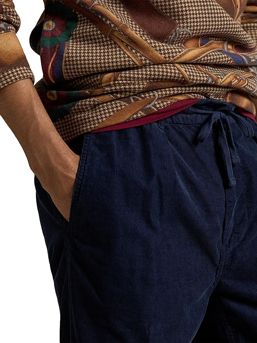 Polo Ralph Lauren Men's Stretch-Cotton Drawstring Pants | Thumbnail 5 Polo Ralph Lauren Men's Stretch-Cotton Drawstring Pants | Thumbnail 5