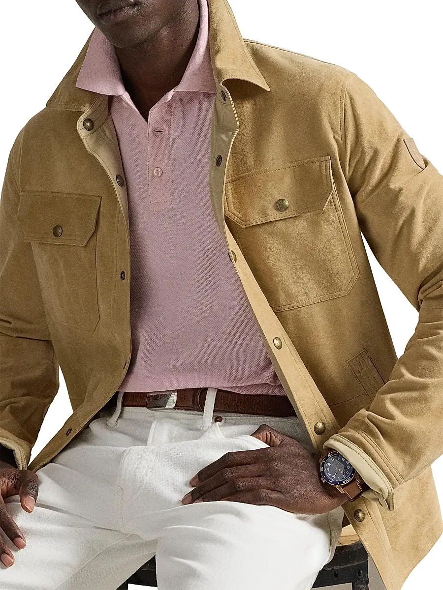 Polo Ralph Lauren Men's Honeycomb Cotton Polo Shirt | Thumbnail 6 Polo Ralph Lauren Men's Honeycomb Cotton Polo Shirt | Thumbnail 6