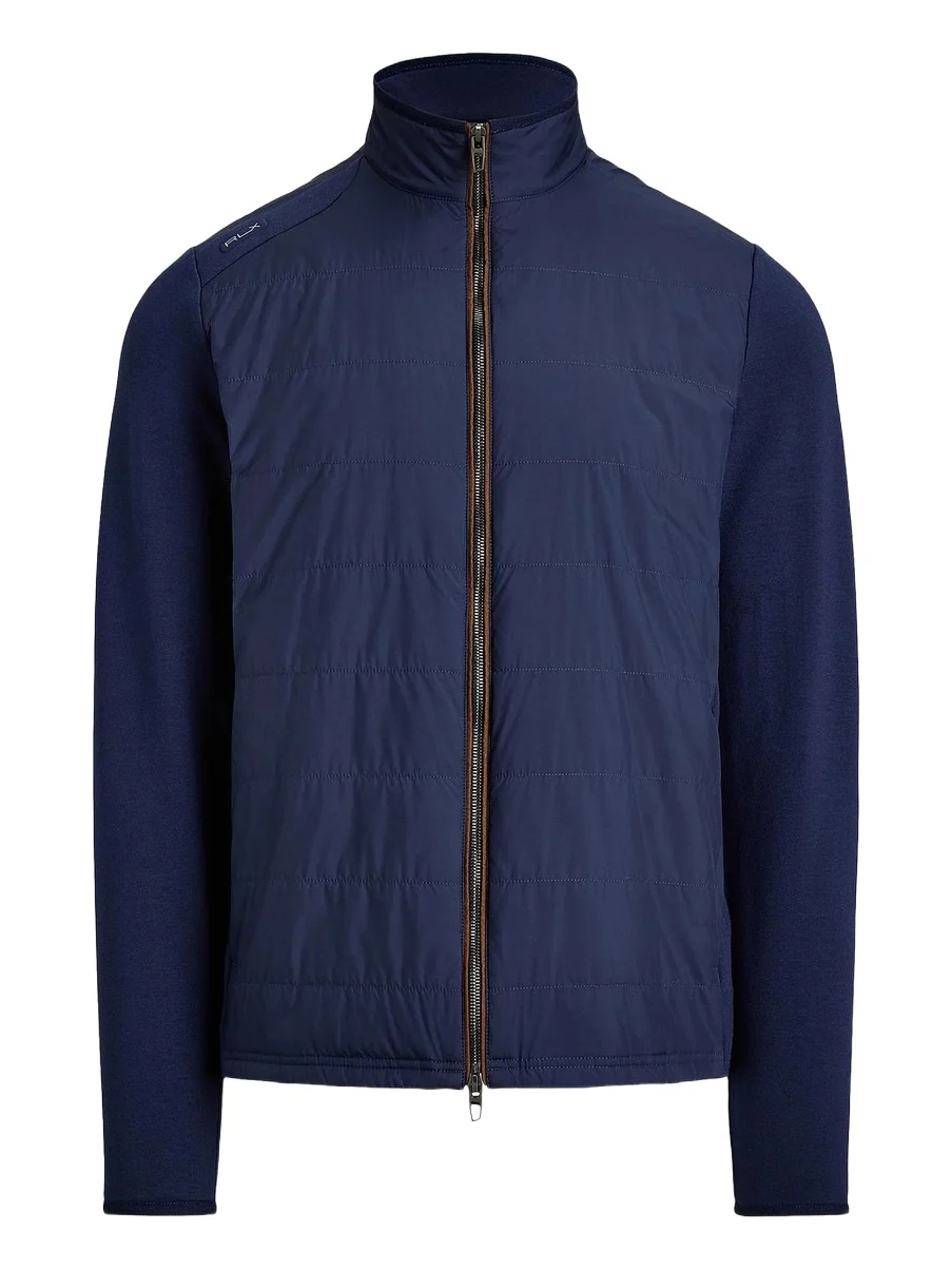 Men's Performance Quilted Zip-Front Sweatshirt Men's Performance Quilted Zip-Front Sweatshirt