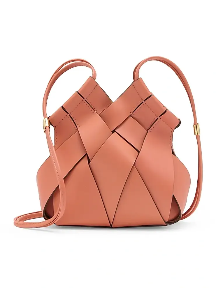 Women's Charlotte Woven-Leather Crossbody Bag Women's Charlotte Woven-Leather Crossbody Bag